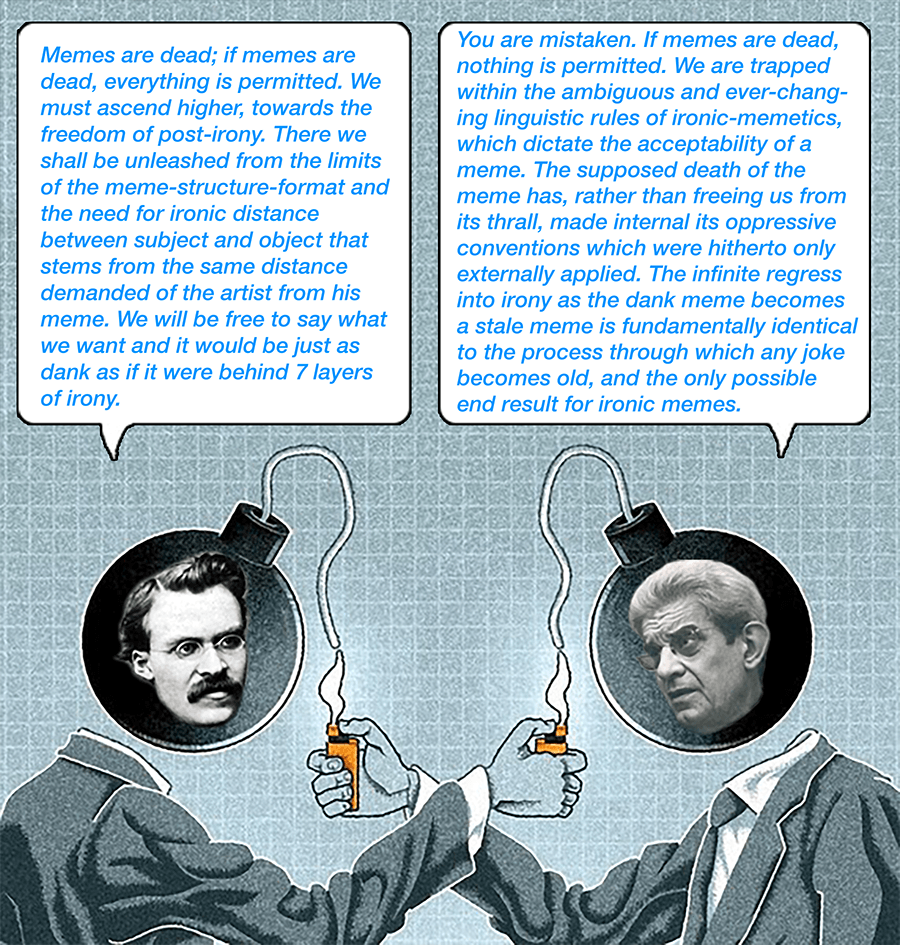 PostIrony against MetaIrony